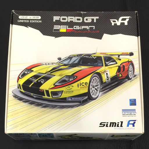 cartograf simil R 1:24 フォードGT BELGIAN RACING LIMITED EDITION REF.141104 プラモデル