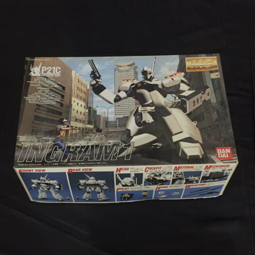 バンダイ 機動警察パトレイバー 1/35 MG イングラム1号機 他 機動戦士ガンダム 1/100 MG MS-06S ザクII 等 プラモ 7点